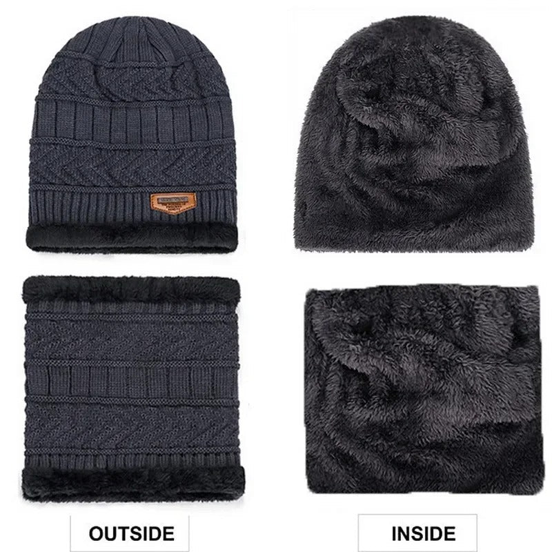 2-in-1 Muffler Cap with Neck Warmer